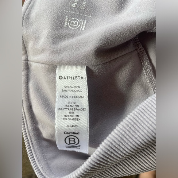 Athleta Lilac Stone High Rise Barre Skinny Flare Pant | XS | Athleta Powervita - Picture 5 of 6